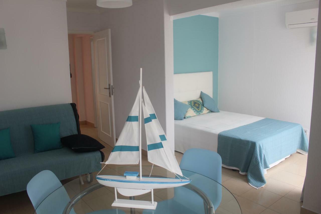 Apartamento Mar Quarteira Bagian luar foto